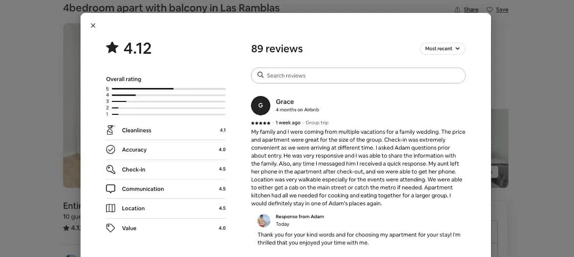 Appartamento 4Bedroom Apart With Balcony In Las Ramblas 1 1 Barcellona